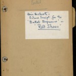 "Picture Script" from "The Red Shoes."
