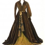 Green Curtain Dress (the Portieres Dress) worn by Vivien Leigh as Scarlett O'Hara in "Gone With The Wind."