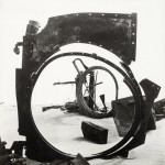 Sir Cecil Walter Hardy Beaton, "Tank Debris. After the Battle. Sidi Rezegh.," 1942. Gelatin silver print. 20.5 18.7 cm. © The Cecil Beaton Studio Archive at Sotheby's.