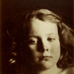 Julia Margaret Cameron, "Study of Child's Head," ca. 1866. Albumen print. 34.0 x 26.4 cm.