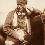 David Octavius Hill, "A Newhaven Pilot," ca. 1845. Salted paper print. 14.6 x 20.3 cm.