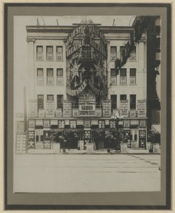 Exterior Majestic Theater Birmingham. Hoblitzelle-Interstate Collection.