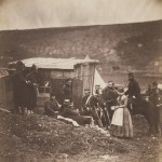 Roger Fenton. "Camp of the 4th Dragoon Guards," 1855.