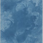 Sir John Herschel. "A Scene in Italy," 1839. Cyanotype made from engraving.