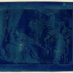 Sir John Herschel. "The Royal Prisoner," 1839. Cyanotype.
