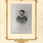 Photo of Caroline Herschel at age 92.