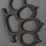 Brass knuckles. Photo by Anthony Maddaloni.