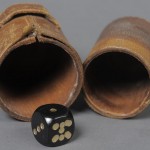 Die with leather shaker. Photo by Anthony Maddaloni.