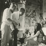 Nicholas Ray on the set of "King of Kings" (1961)