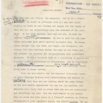 Galley of an article Jean-Paul Sartre submitted to Commentary.