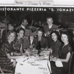 Photo of Mary, Margy, and others from the tour in Rome.