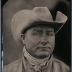 Robb Kendrick. "Cody Bell, 6666 Ranch Revealing Character," February 2004. "This image was made at the 6666 Ranch in Guthrie, Texas. The image was part of the series made for 'Revealing Character' book project on Texas Cowboys. Cody wears a 'taco' hat typical of the Southern Plains cowboys."