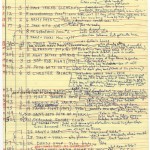 Paul Schrader’s outline for "Raging Bull" (1980).