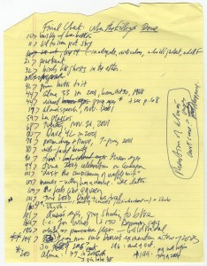 Final check for "When the Killing's Done" by T. C. Boyle.