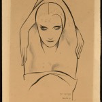 De Negre, 1931. Pen and ink. ©Tom Lea Institute.