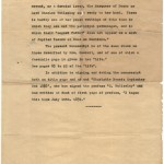 Seller's description of the manuscript of Charlotte Brontë's "The Green Dwarf."