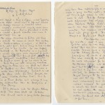 A. A. Milne, best remembered for creating Winnie-the-Pooh, celebrates Holmes and Watson in his nine-page essay “A Room on Baker Street.” A. A. Milne Papers.