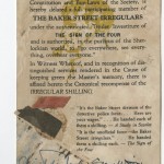 Writer and editor Christopher Morley founded the Baker Street Irregulars, a fan society which also counted Franklin Delano Roosevelt and Harry Truman as honorary members. Christopher Morley papers.