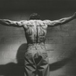 A production still of Robert De Niro as Max Cady, the bible verse-tattoo sporting convict from "Cape Fear."