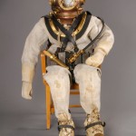 The Robert De Niro collection, which was donated to the Ransom Center in 2006, includes the costume that was worn by Cuba Gooding, Jr. in the movie "Men of Honor" (2000). Photo by Pete Smith.