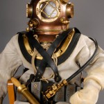 The Robert De Niro collection, which was donated to the Ransom Center in 2006, includes the costume that was worn by Cuba Gooding, Jr. in the movie "Men of Honor" (2000). Photo by Pete Smith.