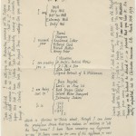 A letter from Edmund Blunden to Siegfried Sassoon, dated March 30, 1929. Mixing wartime references with inside jokes, Blunden creates a postwar parody of the standard Field Service Postcard issued by the British Army during 1914–18.