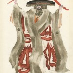 Norman Bel Geddes costume design for Oriental Gentleman in "The Miracle," ca. 1924. Image courtesy of the Edith Lutyens and Norman Bel Geddes Foundation.