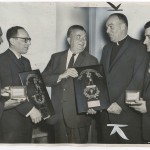"Winning Combination" (high-school basketball champions dinner). Sheldon Gottesman for the "New York Journal-American," April 6, 1960.