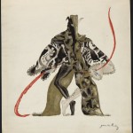 Norman Bel Geddes costume design for Chief Gypsy or Jester in "The Miracle," ca. 1924. Image courtesy of the Edith Lutyens and Norman Bel Geddes Foundation.