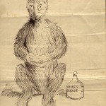 O. Henry’s illustrated comic verses for his daughter, Margaret, not dated.