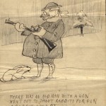 O. Henry’s illustrated comic verses for his daughter, Margaret, not dated.