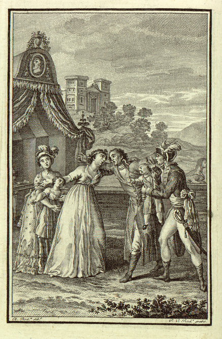 This unusual and elegant engraving is from an early suelta, dated 1880, titled "Misantropía y arrepentimiento."