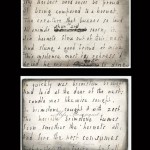 Undated children's verse cards from Sara Coleridge collection. These verses—on such topics as English history, Latin vocabulary, and animals—formed the foundation for Coleridge's “Pretty Lessons in Verse for Good Children and Lessons in Latin, in Easy Rhyme,” published in 1834.