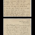 Undated children's verse cards from Sara Coleridge collection. These verses—on such topics as English history, Latin vocabulary, and animals—formed the foundation for Coleridge's “Pretty Lessons in Verse for Good Children and Lessons in Latin, in Easy Rhyme,” published in 1834.