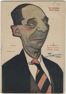 Actor Manuel Vigo, by Manuel Tovar.