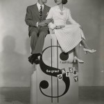 Movie still for “The Great Gatsby” (1949). This remake was to have starred Gene Tierney and Tyrone Power, but when Tierney was dropped, Power left the cast. Alan Ladd and Betty Field played Gatsby and Daisy Buchanan. The film is rarely seen on television due to rights issues.