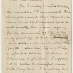 Letter from Samuel Clemens to Mrs. Dora Goff Bowen, dated June 6, 1900.