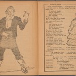 Illustration of typical characters found in zarzuelas. “La patria chica”, 1907.