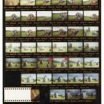 Jonas Bendiksen. RUSSIA. Altai Territory. 2000. Contact sheet. © Jonas Bendiksen/Magnum Photos.