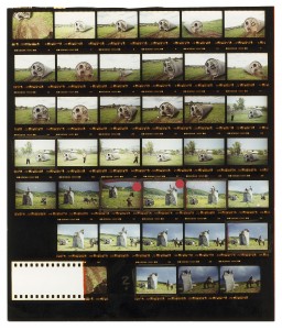 Jonas Bendiksen. RUSSIA. Altai Territory. 2000. Contact sheet. © Jonas Bendiksen/Magnum Photos.