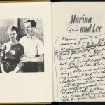 The title page of Mailer’s copy of “Marina and Lee” by Priscilla Johnson McMillan.