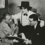 Swanson with her husband the Marquis and unidentified male.