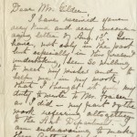 Correspondence from Joseph Pennell to Mariana Van Rensselaer