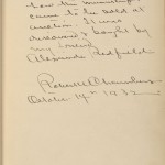 Page from Robert W. Chambers's manuscript of "The Maker of Moons."