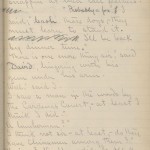 Page from Robert W. Chambers's manuscript of "The Maker of Moons."