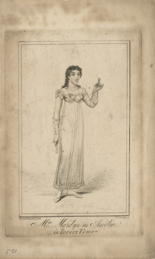 Charlotte Mardyn as Amelia in "Lovers' Vows" (n.d..)