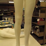 Fosshape leg after steaming. Photo by Jill Morena.