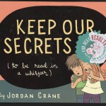 Cover of Jordan Crane's book "Keep Our Secrets," which uses heat-sensitive ink.