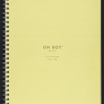 Cover of notebook kept by Believer magazine editor Andrew Leland.