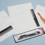 Comb samples for McSweeney's Quarterly Concern, Issue 16 (May 2005). Photo by Pete Smith.